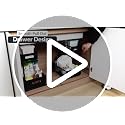 Under Sink Organizer Set of 2, Heavy Duty Matte Black Metal Cabinet Organizer with Retractable Shelves, Adjustable Height, Expandable Storage for Kitchen Bathroom and Laundry Room