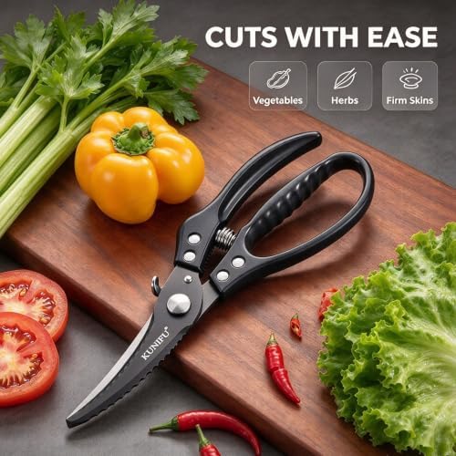 Heavy Duty Stainless Steel Poultry Shears Kitchen Scissors