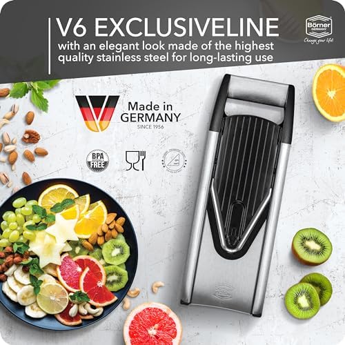 Borner V6 Stainless Steel Mandoline V-Slicer