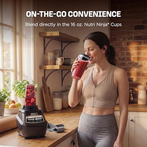Ninja Kitchen System Pro, 1500W, 72oz Pitcher, 8-Cup, Black, BL770 - Image 5