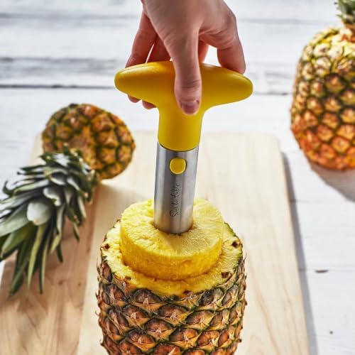 Sur La Table Pineapple Corer and Slicer, Yellow