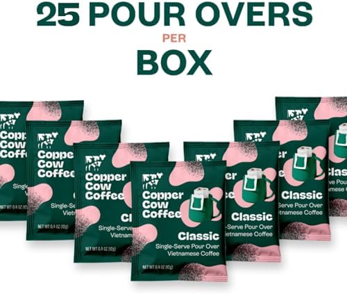Vietnamese Pour Over Single Serve Dark Roast 25 Pack