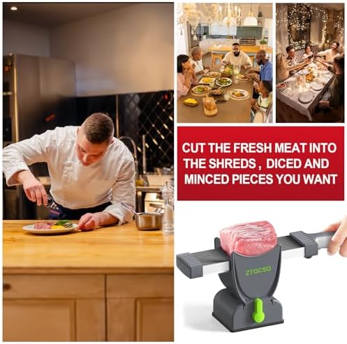 Meat Slicer for Fresh Raw Meat, Manual Fresh Meat Slicer Cutter (2 or 4 mm)