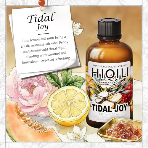HIQILI Tidal Joy Fragrance Oil for Diffuser, Candle, Soap, Perfume Making - Image 2