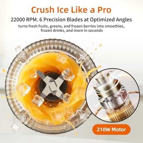 Portable Blender for Smoothies and Shakes with 24oz Blend & Go Cup - Image 3