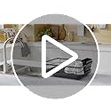 Dish Drying Rack for Kitchen Counter, 12''W x 15.5''L, Black