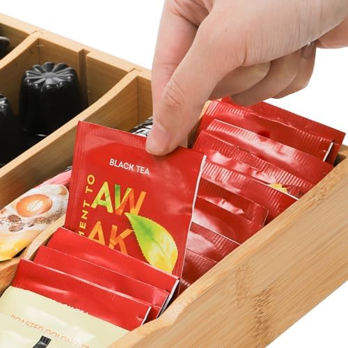 2 Pack K Cup Holder for Drawers, Adjustable Dividers