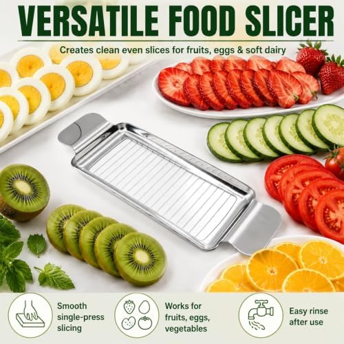 NOVANO Stainless Steel Cheese & Butter Slicer - Image 6