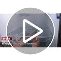 2 Pack Extra-Large Deli Drawer Organizer for Refrigerator Pull Out