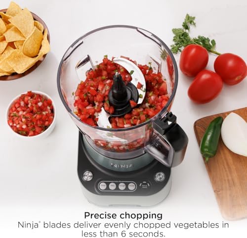 Ninja PrecisionPro Food Processor & Dough Mixer, 1000PW, 9-Cup, BZ601 - Image 5