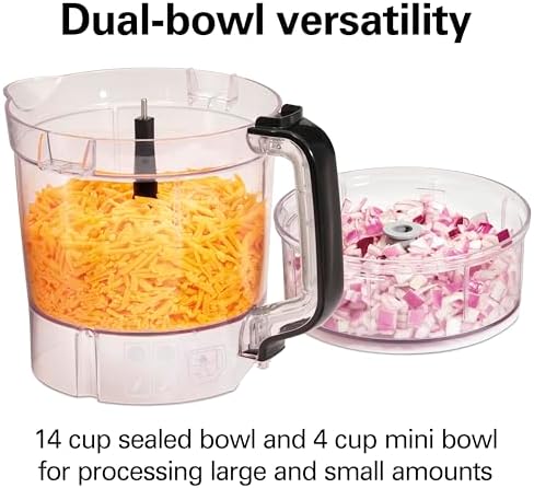 Stack & Snap 14 Cup Food Processor and Vegetable Chopper