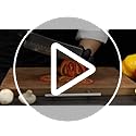 7 Inch Nakiri Knife, Ultra Sharp Japanese Kitchen Chef Knife