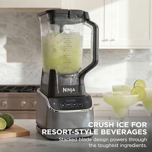 Ninja UltraCrush Pro Kitchen System, 1500W, 72oz Blender, Silver, BP401 - Image 5
