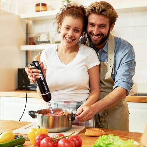 Upgraded 700W Immersion Hand Blender, Black - Image 6