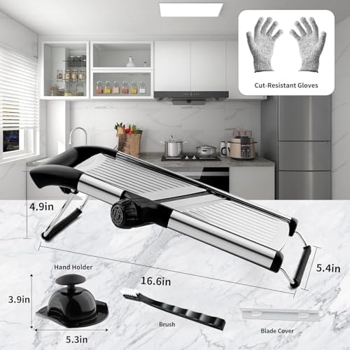 Mandoline Slicer for Kitchen, Vegetable Slicer