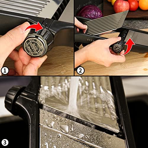 Mandoline Slicer for Kicthen, Vegetable Slicer