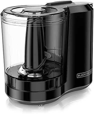 BLACK+DECKER 3-Cup Electric Food Chopper, HC300B, One Touch Pulse, 175W Motor, Stay-Sharp Blade, Dishwasher Safe by Unknown