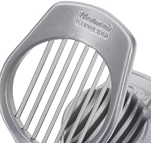 Mushroom & Egg Slicer – Heavy-Duty Aluminum Cutter with 7 Stainless Steel Blades for Even Slices, Multi-Purpose Food Slicer for Mushrooms, Eggs, Strawberries & Kiwi, Kitchen Essentials