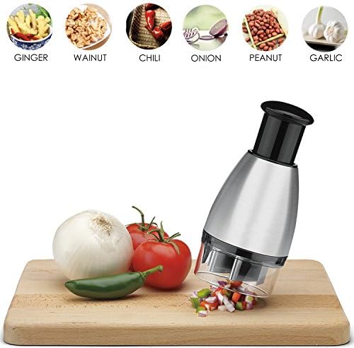 Best Utensils Premium Stainless Steel Chopper And Dicer Chop Veggies Herbs And Nuts With Ease Black - Image 5