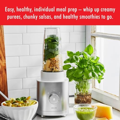 ZWILLING Enfinigy 20-oz. Personal Blender, Smoothie Blender, Silver - Image 2