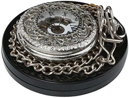 TamBee 4 Pack 2 Inch Acrylic Lazy Susan Turntable Organizer, 360° Rotation Display Base, Acrylic for Spice Rack, Cake, Kitchen Cabinet, Pantry Decorating Black
