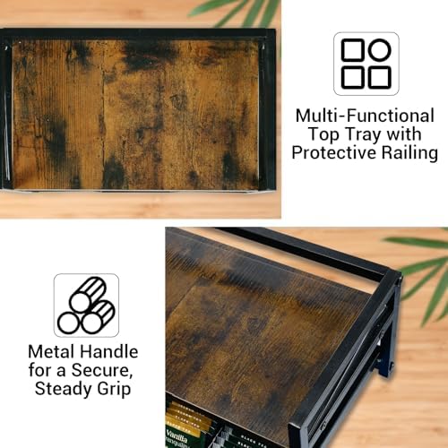 Tea Holder Organizer,Wood Tea Box Organizer Storage Box