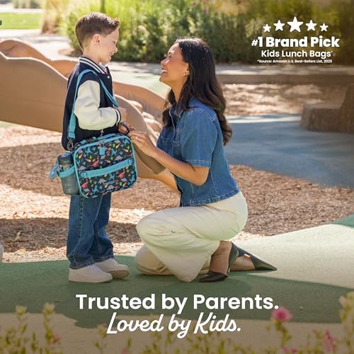 Kids Prints Double-Insulated Reusable Lunch Bag