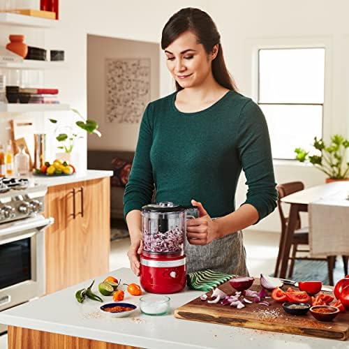 KitchenAid 5 Cup Food Chopper Cordless KFCB519ER, Empire Red - Image 3