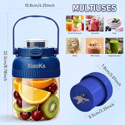 Portable Blender Personal Blenders for Shakes&Smoothies with 43oz - Image 5
