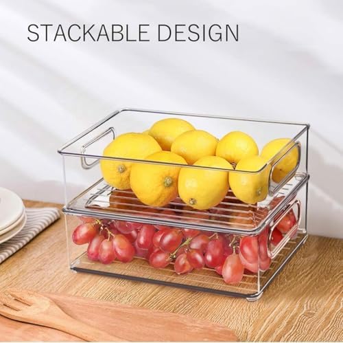 12 Pack Refrigerator Organizer Bins