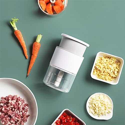 Kitchen Handheld Food Chopper, Manual Food Chopper Cutter, Multi-functional Salad Vegetable Slicer Dicer for Slicing Onions, Garlic, Pepper, Coriander, Grey - Image 4