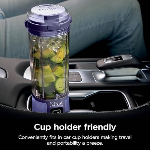 Ninja Blast Portable Blender, Cordless,18oz Vessel, Galaxy Purple, BC151GP - Image 2