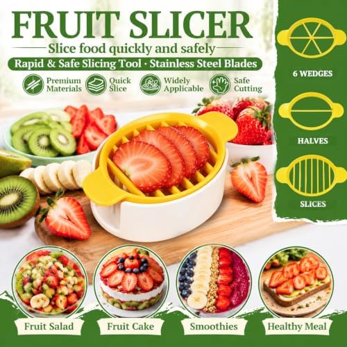 Hard Boiled Egg Slice,3-in-1 Egg Cutter for Slice,Wedge and Half Cut - Image 3