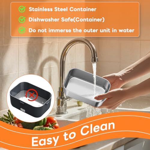 Electric Lunch Box Food Warmer, 1.8L Heated Lunch Box for Adults