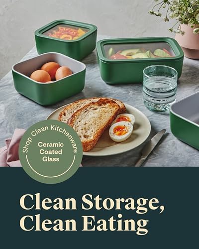 Caraway 13-Piece Glass Food Storage Container Set