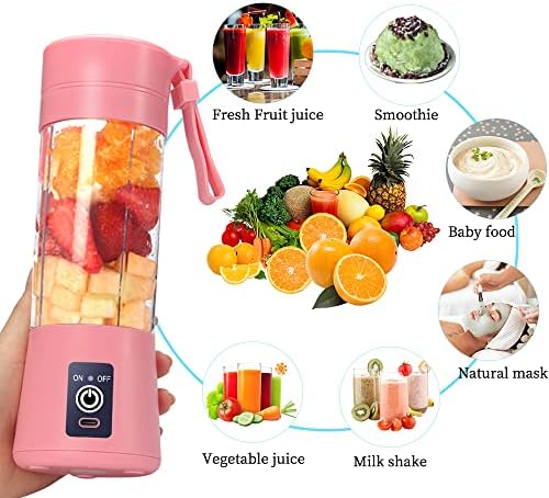 Portable Blender, Electric USB Mini Juicer Blender For Shakes and Smoothies - Image 3