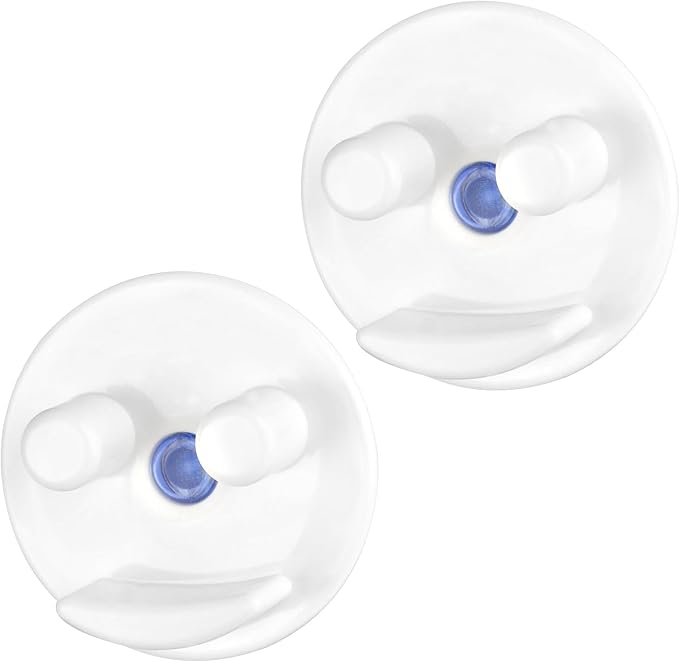 LveSunny 2PCS Sponge Holder for Kitchen Sink, Sink Caddy for Scrub Sponges, Self-Draining Suction Sponge Holder, Bathroom Kitchen Sink Organizer for Holding Smiley Sponges