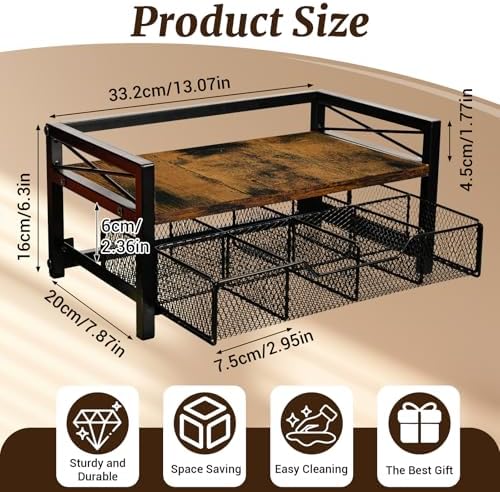 Tea Holder Organizer,Wood Tea Box Organizer Storage Box