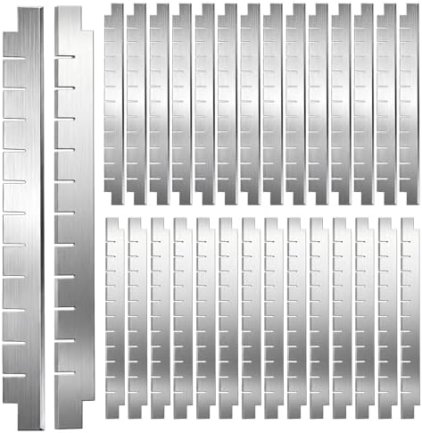 40 Pcs 1/4" Replacement Chopper Blade Kit Stainless Steel Dicer Blade for Commercial Kitchen Fruit Cutting Machine Tomato Onion French Fries Cutter by Unknown