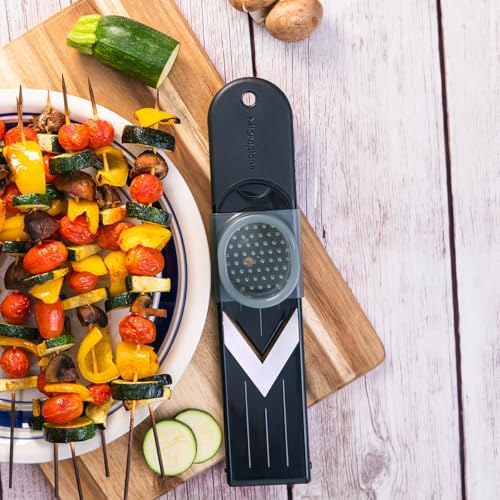 Microplane Mini Mandoline Slicer - Compact Slicer for Strawberries and Mushrooms - Image 6