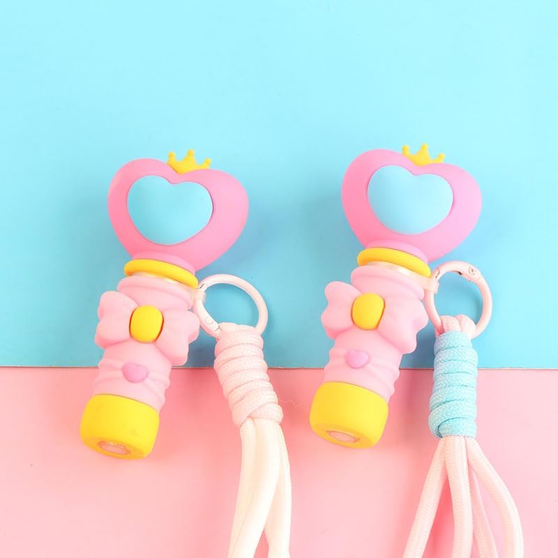 2Pcs 0.17oz Princess Travel Atomizer Bottles, Heart Bow Mini Spray Vessels with Keychain & Strap, Compact Portable Vials for Daily Outdoor Transit - Image 7