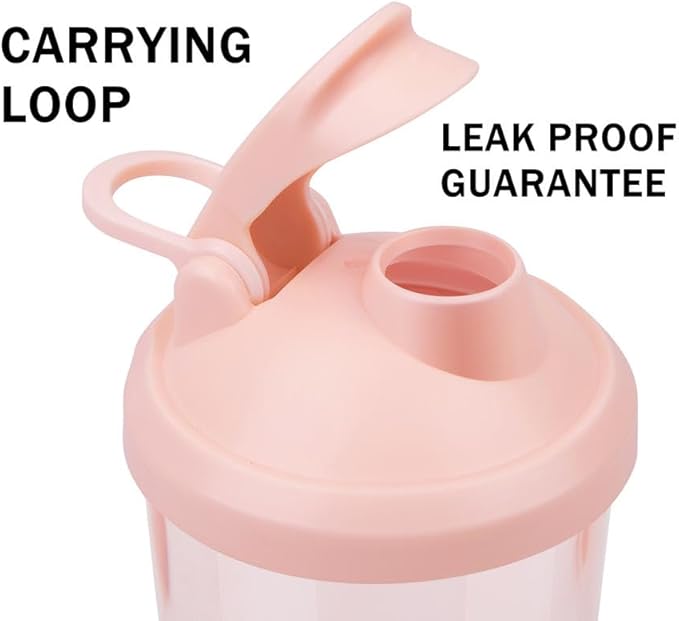 VOLTRX Premium Electric Protein Shaker Bottle, Made with Tritan - BPA Free - 24 oz Vortex Portable Mixer Cup/USB C Rechargeable Shaker Cups for Protein Shakes