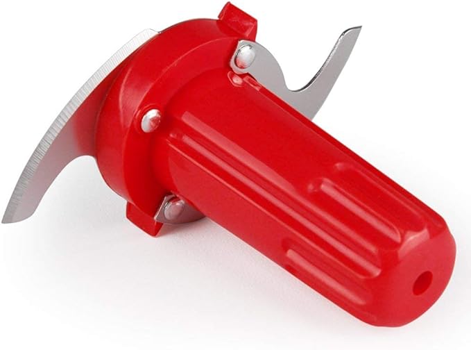 Kitchen Selectives Mini Chopper - Electric Chopper & Cutter for Vegetables & More - Reliable Kitchen Appliance - Mini Food Processor for Onions, Parsley & More - 1 1/2-Cup, Red