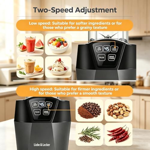 Liebe&Lecker Personal Blender, 1200 Peak Watts Smoothie Blender for Kitchen - Image 4