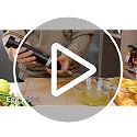 Cordless Hand Blender with Chopper for Smoothies, Baby Food & Soups