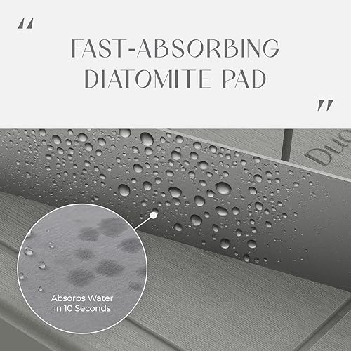 SUS304 Stainless Steel Dish Drying Rack with Diatomite Tray