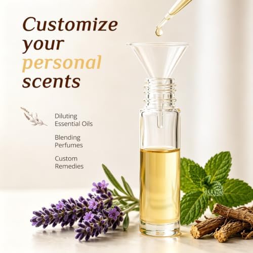 PrettyCare 12 Pack, 10 ml Essential Oil Roller Bottles with Stainless Steel Roller Ball - Refillable Leak-proof Empty Thick Clear Glass Roll on Bottles with Metal Caps for Travel, Perfume - Image 5