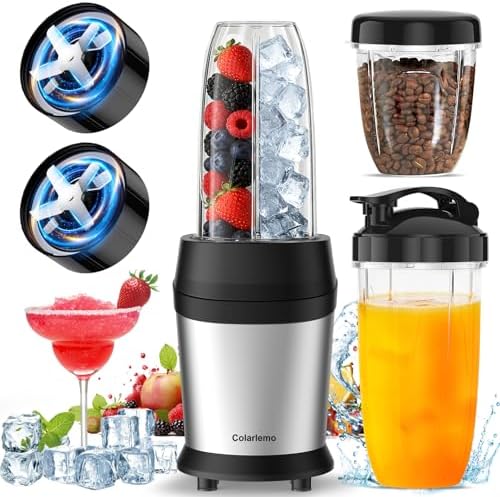 1200W Smoothie Blender, Personal Kitchen Blender for Ice Crushing