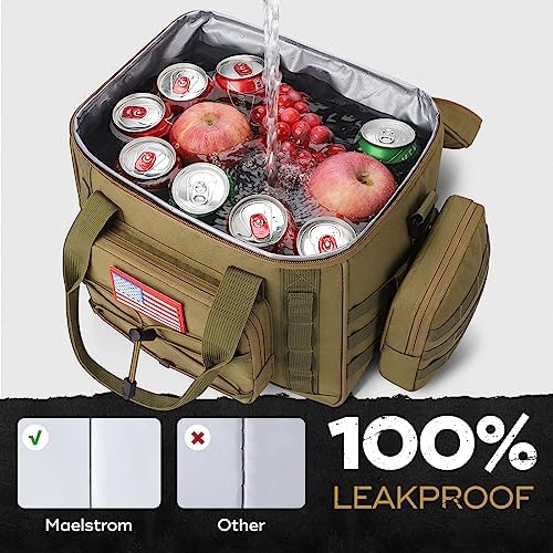 Tactical Lunch Box for Men, Cooler Bag with Detachable MOLLE Bag