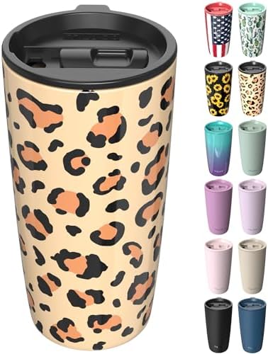 TILUCK 20 oz Insulated Coffee Tumbler with BPA-Free Lid by TILUCKBringsGoodLuck